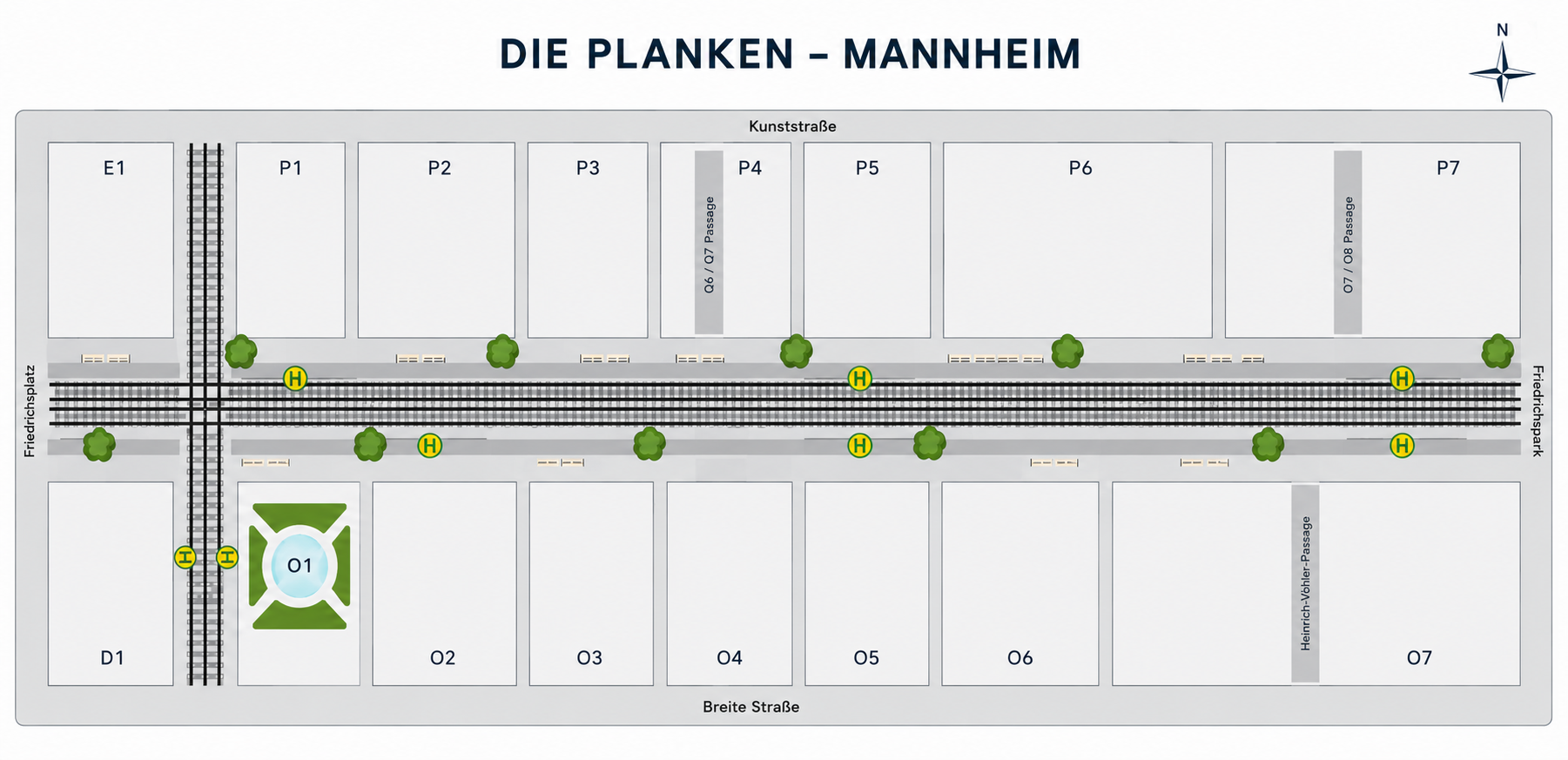 Plan vide des Planken